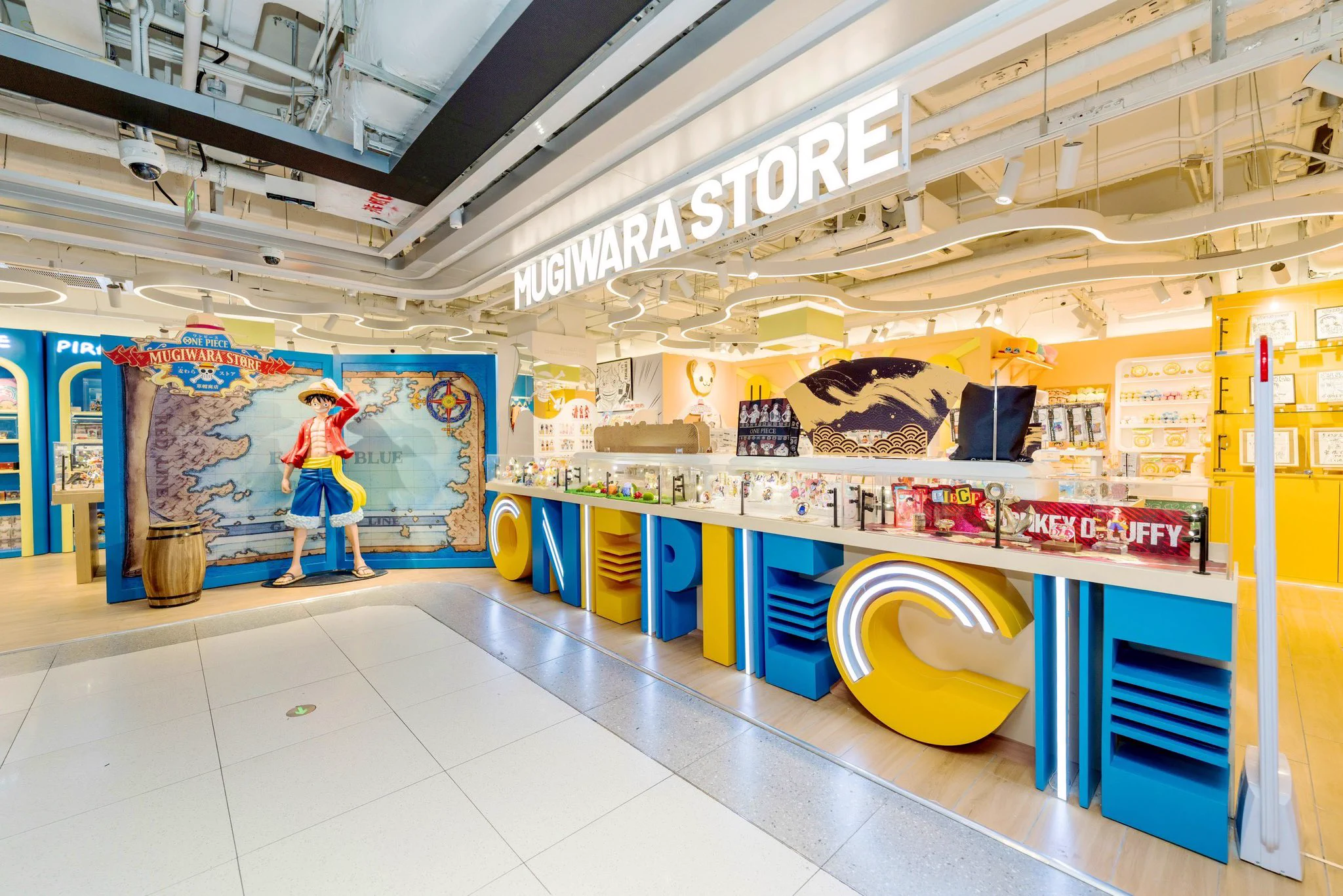 ONE PIECE Mugiwara Store — Shanghai (Bailian ZX) — One Piece official shop in Shanghai