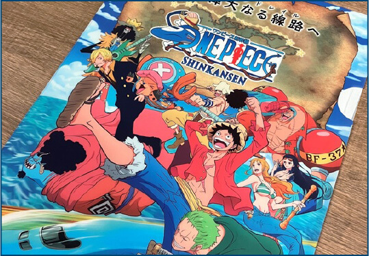ONE PIECE Shinkansen A4-Size Document File
