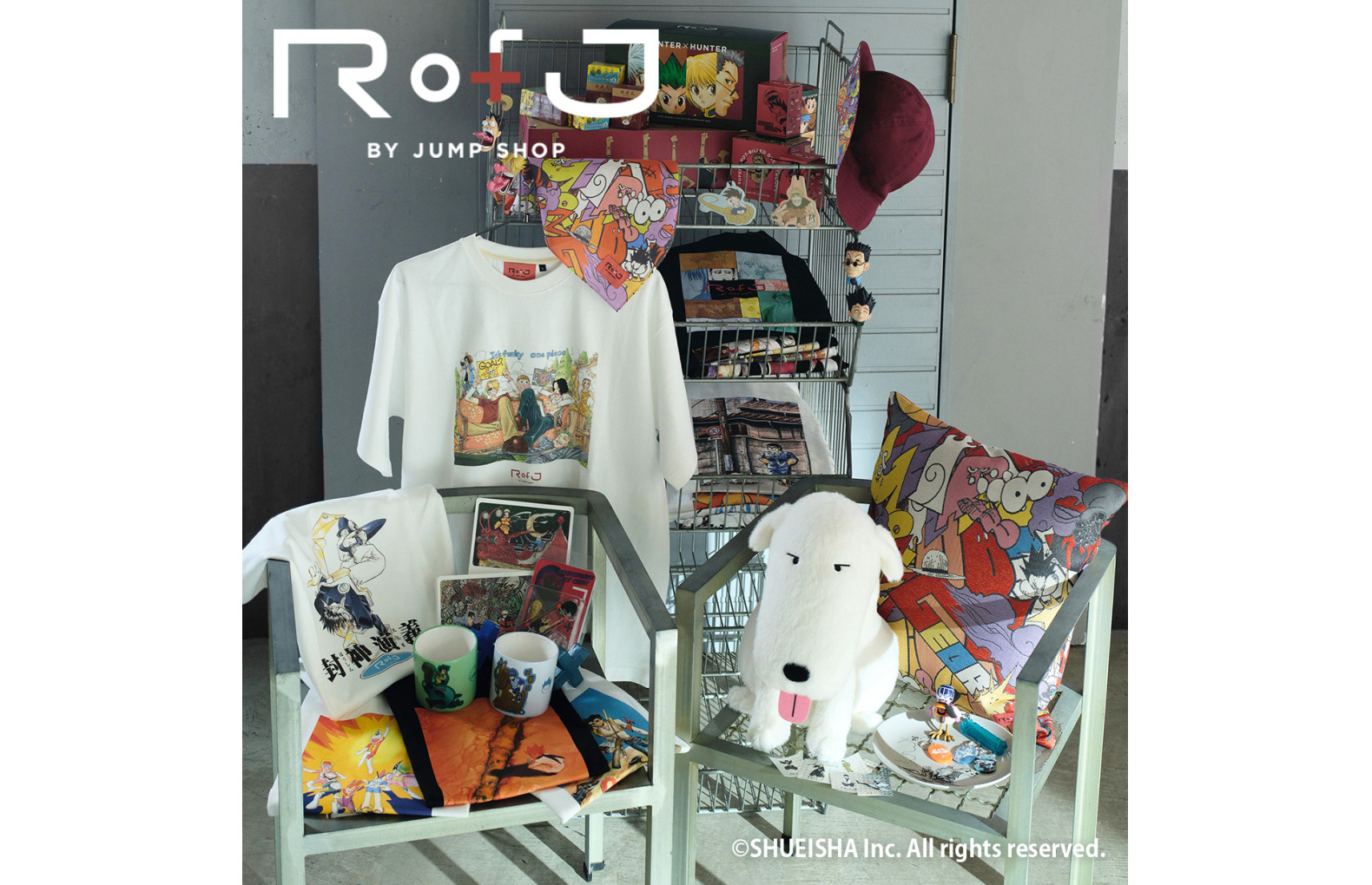 RofJ BY JUMP SHOP — Osaka (Shinsaibashi PARCO) · One Piece streetwear, Osaka