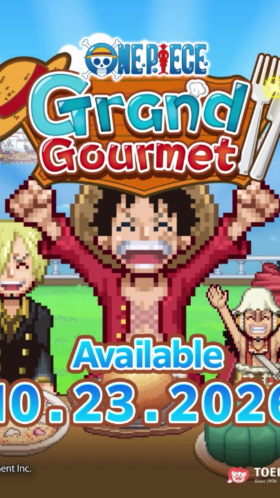 The beat drops. ONE PIECE: GRAND GOURMET pops. 🔥 Not long to go before you can all join the crew at Baratie Number Two!